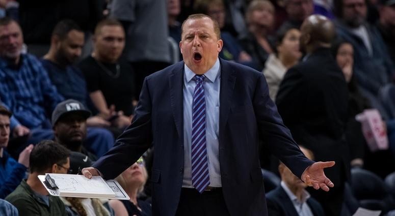 Timberwolves coach Tom Thibodeau Timberwolves coach Tom Thibodeau