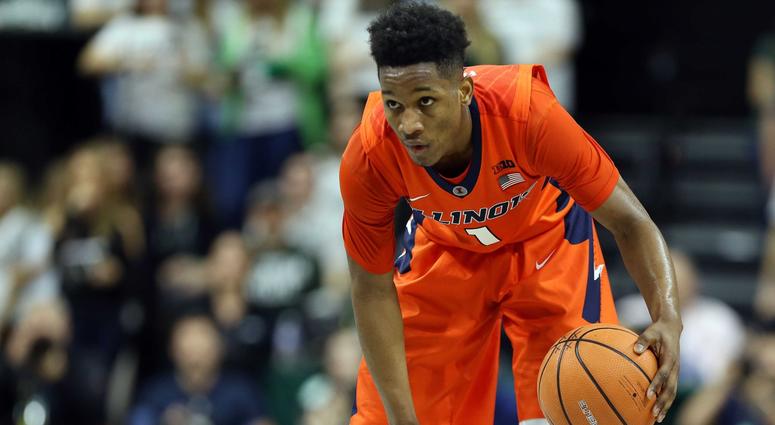 Illinois guard Trent Frazier Illinois guard Trent Frazier