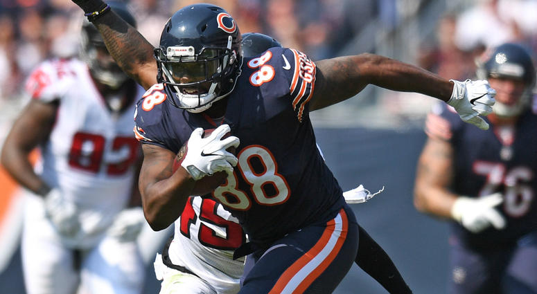 Bears tight end Dion Sims Bears tight end Dion Sims
