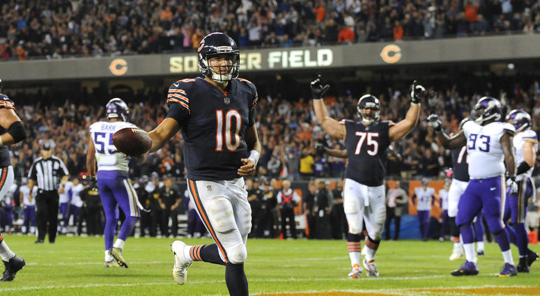 Bears quarterback Mitchell Trubisky Bears quarterback Mitchell Trubisky