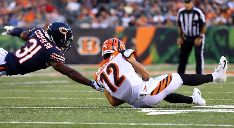 Bears cornerback Marcus Cooper, left Bears cornerback Marcus Cooper, left