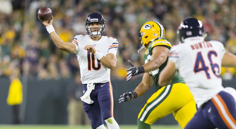 Bears quarterback Mitchell Trubisky Bears quarterback Mitchell Trubisky