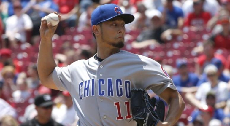 Cubs right-hander Yu Darvish Cubs right-hander Yu Darvish
