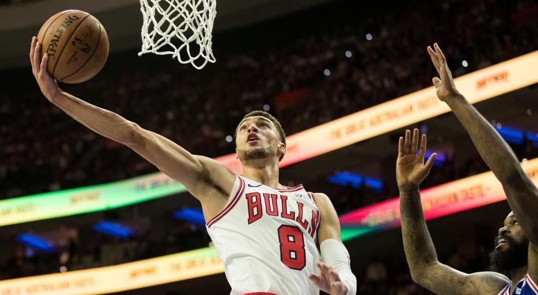 Bulls guard Zach LaVine Bulls guard Zach LaVine