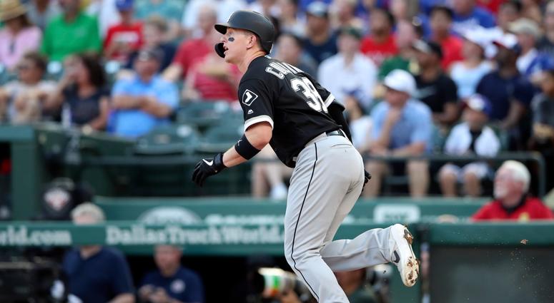 White Sox catcher/designated hitter Zack Collins White Sox catcher/designated hitter Zack Collins