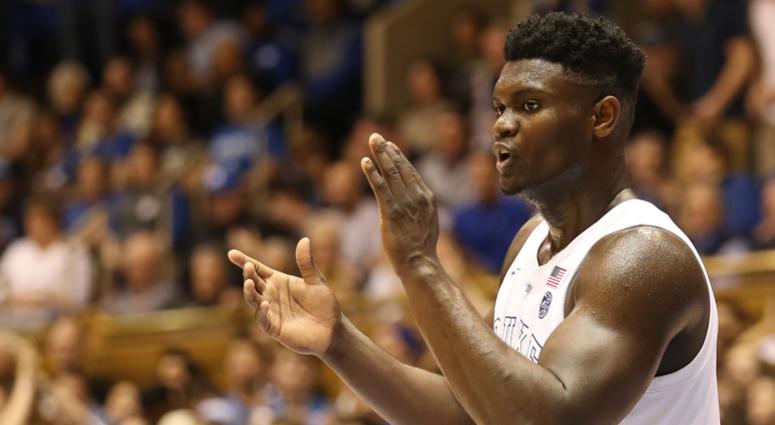 Duke forward Zion Williamson Duke forward Zion Williamson