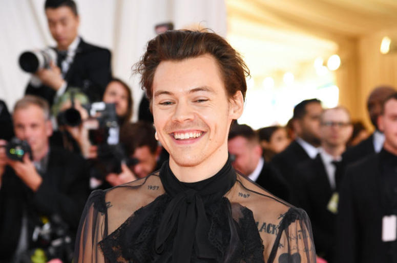 Harry Styles Harry Styles attends The 2019 Met Gala Celebrating Camp: Notes on Fashion at Metropolitan Museum of Art on May 06, 2019 in New York City.