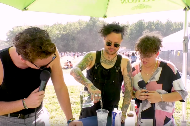 Lovelytheband Watch Lovelytheband Create A Signature Lovely Cocktail At Firefly Music Festival 2019 In Dover Delaware with 965 TDY