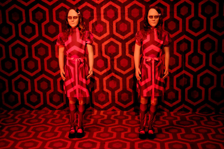 "The Shining" installation "The Shining" installation is seen at Ultra Productions and Warner Bros. Consumer Products Special Preview of "I Like Scary Movies" an Interactive Art Installation by Maximillian at The Desmond on April 02, 2019 in Los Angeles, California.