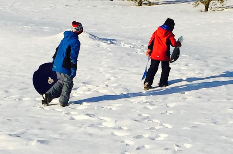 Snow days are the best days.