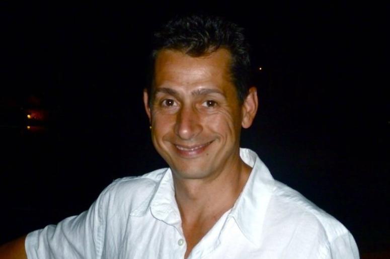 My husband, George. We've been married since--OMG, 1999.