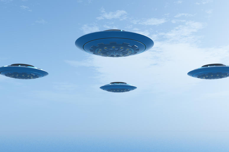UFOs in the sky UFOs in the sky