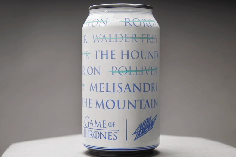 Game of Thrones Mountain Dew Game of Thrones Mountain Dew