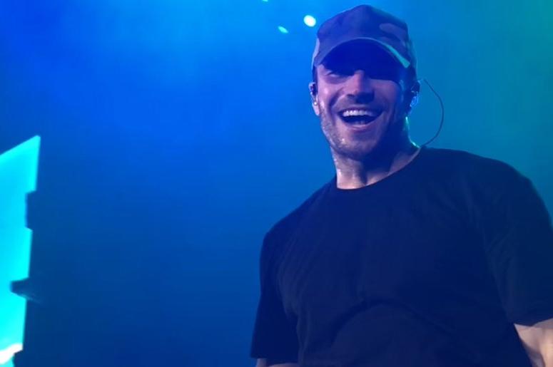 Sam Hunt performs during Luke Bryan's What Makes You Country Tour at Wrigley Field Sam Hunt performs during Luke Bryan's What Makes You Country Tour at Wrigley Field