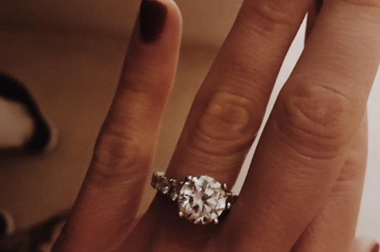 Carly Pearce's engagement ring Carly Pearce's engagement ring