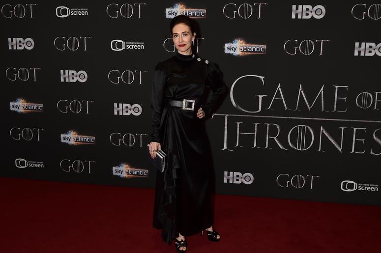 Carice van Houten attends the 'Game of Thrones' Season 8 screening at the Waterfront Hall on April 12, 2019 in Belfast, Northern Ireland. Carice van Houten attends the 'Game of Thrones' Season 8 screening at the Waterfront Hall on April 12, 2019 in Belfast, Northern Ireland.