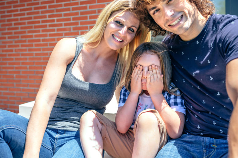 Embarrassed Child Embarrassed Child