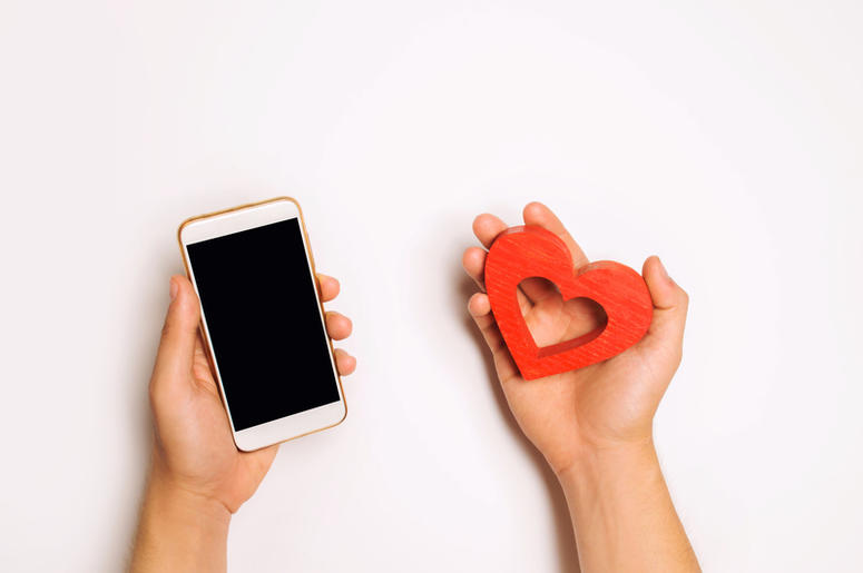 Heart Smartphone Heart Smartphone
