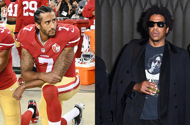 Jay Z & Colin Kaepernick Jay Z & Colin Kaepernick