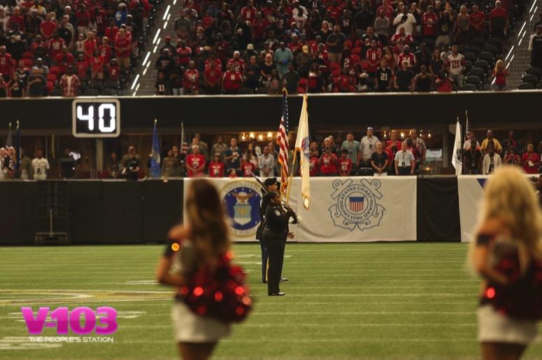 Atlanta Falcons Military Appreciation Day Atlanta Falcons Military Appreciation Day