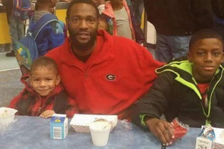 Autopsy indicates that 32 year old Antonio May (shown with 2 of his 3 sons) died of "excessive force" inside the Fulton County jail on September 11, 2018 Autopsy indicates that 32 year old Antonio May (shown with 2 of his 3 sons) died of "excessive force" inside the Fulton County jail on September 11, 2018