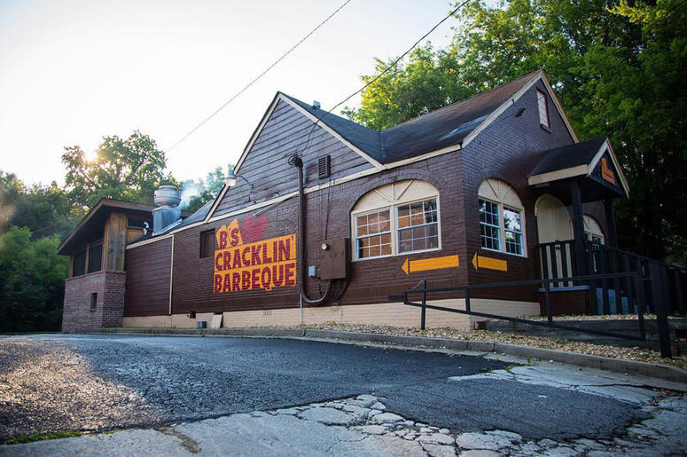 B's Cracklin' Barbecue before fire damaged the building in March 2019 B's Cracklin' Barbecue before fire damaged the building in March 2019