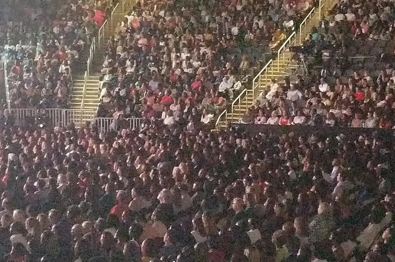 A sold out crowd attended Michelle Obama book tour event in Atlanta GA Saturday night. A sold out crowd attended Michelle Obama book tour event in Atlanta GA Saturday night.