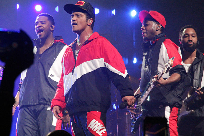 Bruno Mars performs at the Bud Light Super Bowl Music Fest in Atlanta on Saturday, February 2, 2019 Bruno Mars performs at the Bud Light Super Bowl Music Fest in Atlanta on Saturday, February 2, 2019