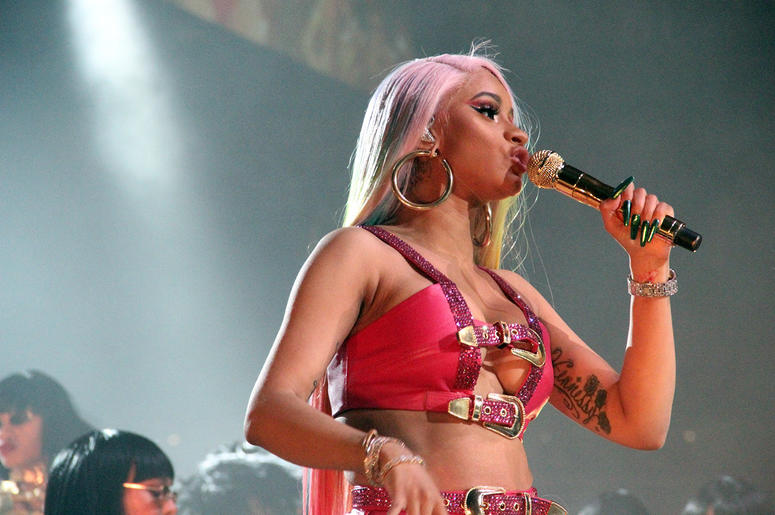 Cardi B performs at the Bud Light Super Bowl Music Fest in Atlanta on Saturday, February 2, 2019 Cardi B performs at the Bud Light Super Bowl Music Fest in Atlanta on Saturday, February 2, 2019