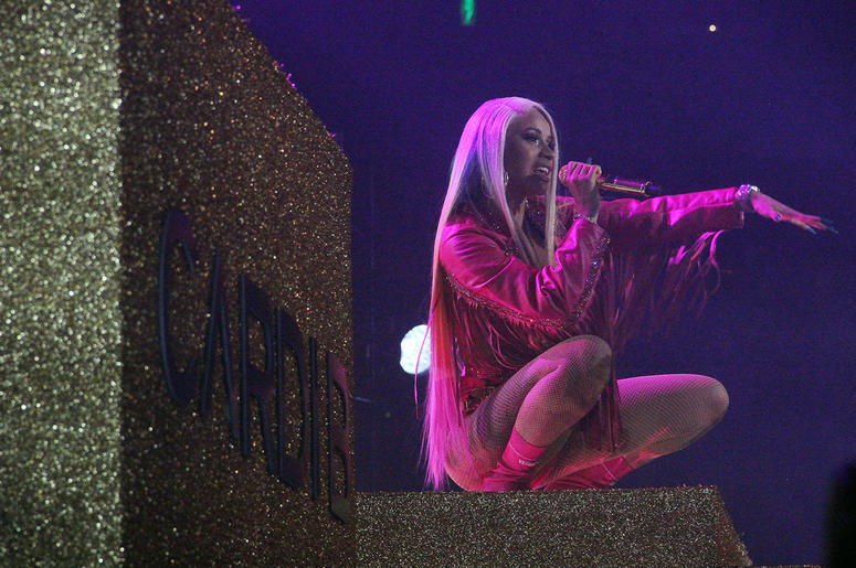 Cardi B performs at the Bud Light Super Bowl Music Fest in Atlanta on Saturday, February 2, 2019 Cardi B performs at the Bud Light Super Bowl Music Fest in Atlanta on Saturday, February 2, 2019