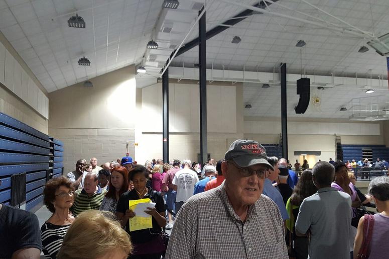 File photo of voters in Cobb County, GA