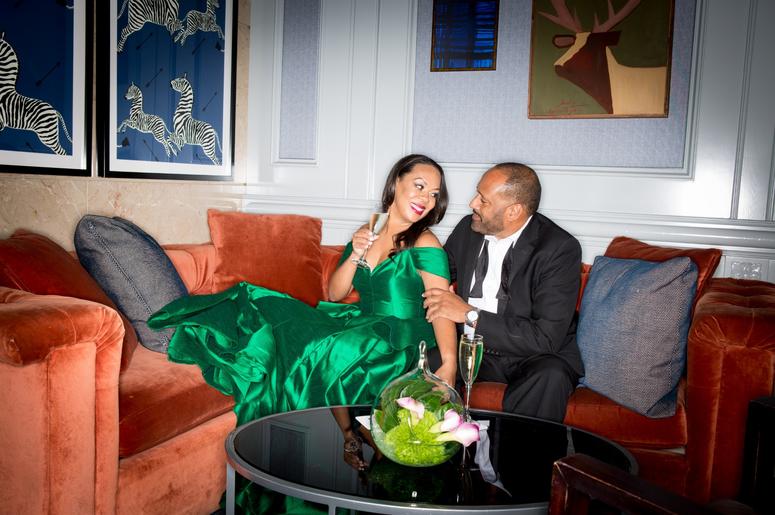 Frank Ski and wife Patrice Basanta-Henry Frank Ski and wife Patrice Basanta-Henry