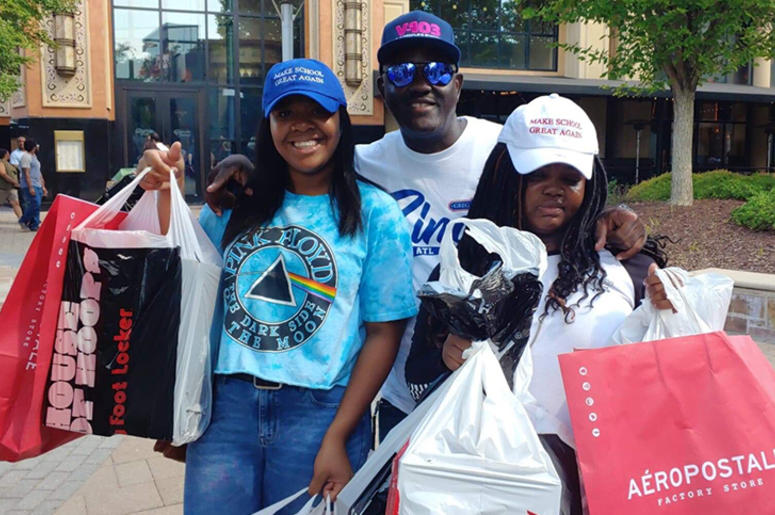 Greg Street Back To School Shopping Spree Greg Street Back To School Shopping Spree