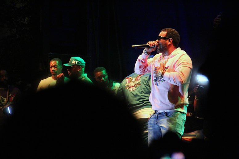 Dipset rapper Jim Jones performs Rapper Cam'ron performs as part of The Diplomats show at A3C in Atlanta on October 7, 2018 Dipset rapper Jim Jones performs Rapper Cam'ron performs as part of The Diplomats show at A3C in Atlanta on October 7, 2018