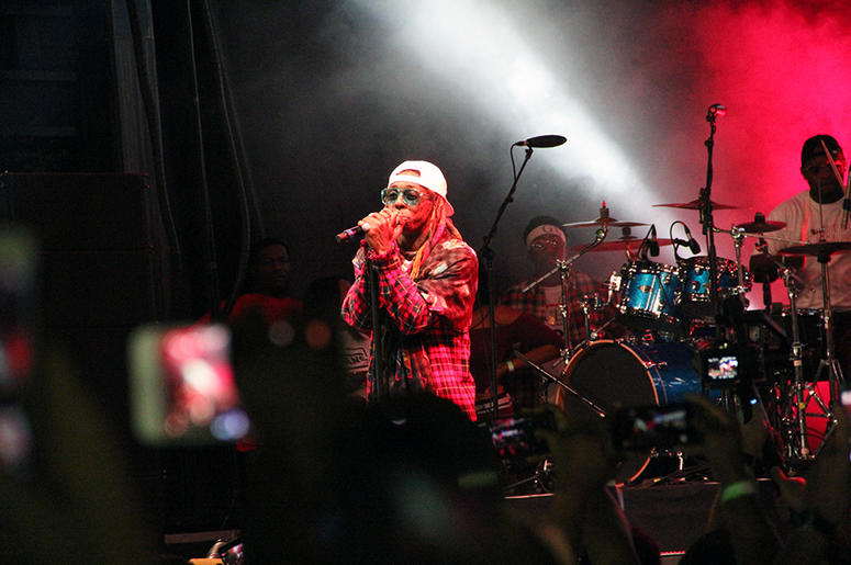 Lil' Wayne performs at A3C in Atlanta on October 7, 2018 Lil' Wayne performs at A3C in Atlanta on October 7, 2018