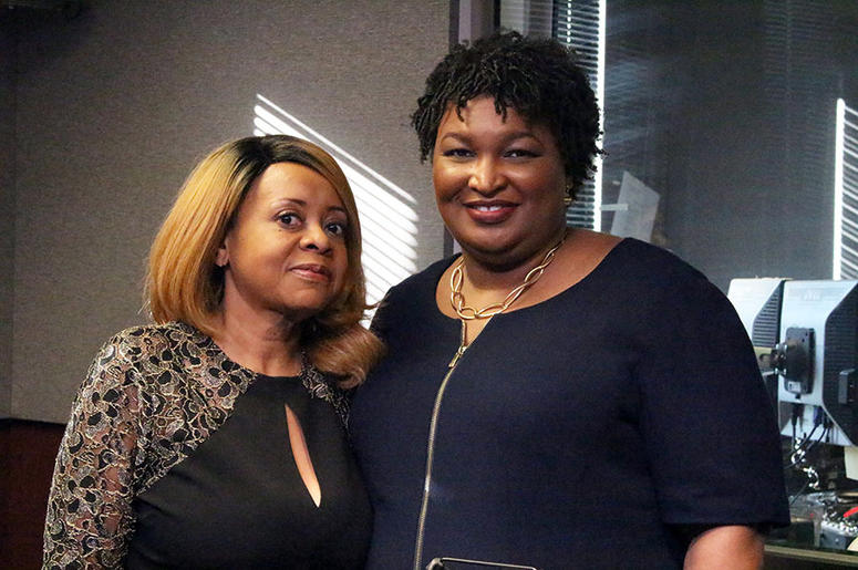 Maria Boynton and Stacey Abrams Maria Boynton and Stacey Abrams