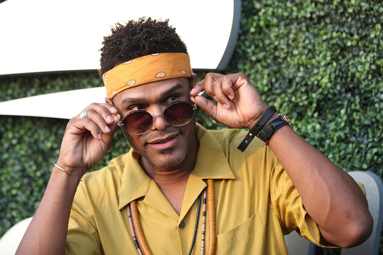 Singer Maxwell attends the USTA Foundation Opening Night Gala at the USTA Billie Jean King National Tennis Centre in Corona Park, in the Queens brought of New York, NY, on August 27, 2018. Singer Maxwell attends the USTA Foundation Opening Night Gala at the USTA Billie Jean King National Tennis Centre in Corona Park, in the Queens brought of New York, NY, on August 27, 2018.
