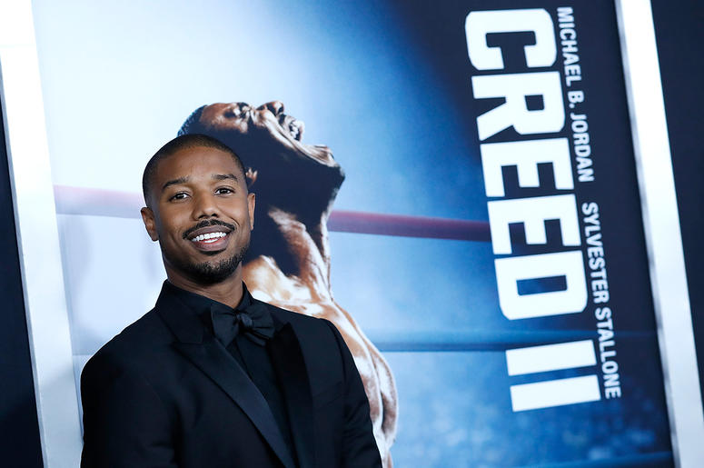 Michael B. Jordan attends "Creed II" premiere in New York City on November 14, 2018. Michael B. Jordan attends "Creed II" premiere in New York City on November 14, 2018.