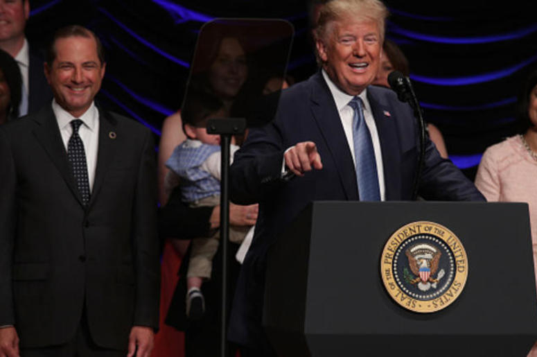 President Trump speaks in Washington D.C. on July 10, 2019 President Trump speaks in Washington D.C. on July 10, 2019