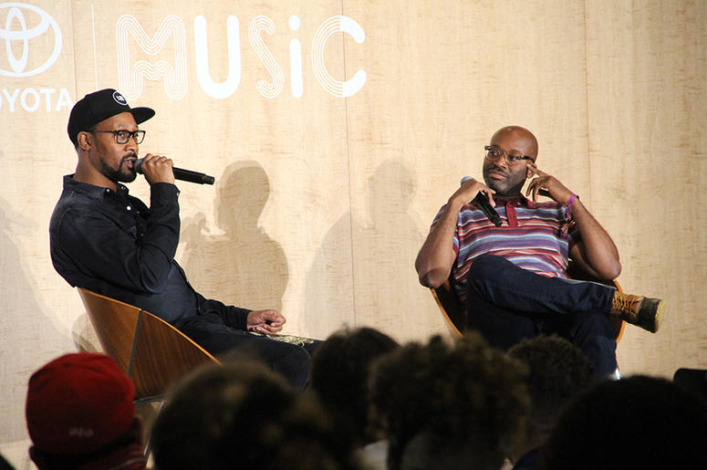 Wu-Tang Clan's RZA talks to NPR's national hip-hop writer Rodney Carmichael at A3C in Atlanta on October 5, 2018 Wu-Tang Clan's RZA talks to NPR's national hip-hop writer Rodney Carmichael at A3C in Atlanta on October 5, 2018