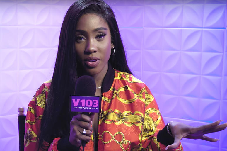 Sevyn Streeter visits V-103's Atlanta studios Sevyn Streeter visits V-103's Atlanta studios