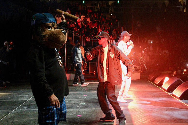 Snoop Dogg performs at Atlanta's State Farm Arena during the Puff Puff Pass Tour Snoop Dogg performs at Atlanta's State Farm Arena during the Puff Puff Pass Tour