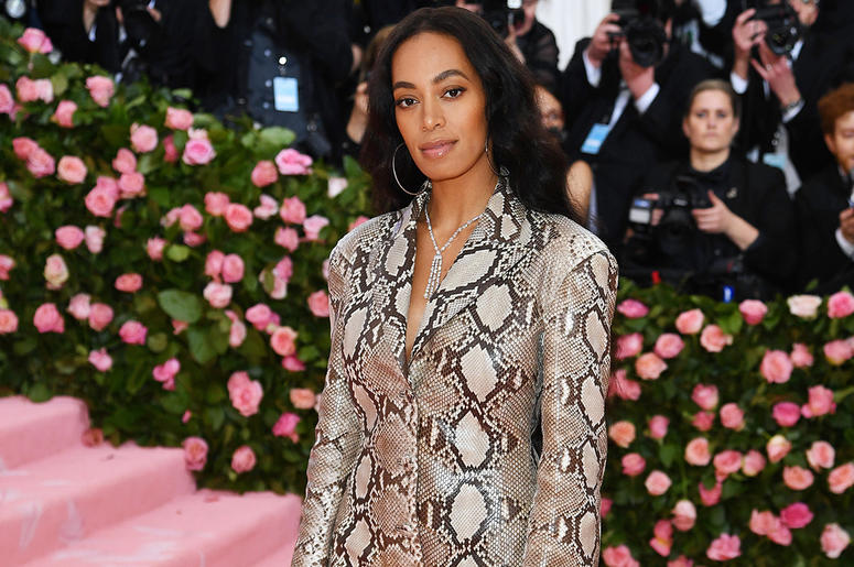 Solange attends the 2019 Met Gala. Solange attends the 2019 Met Gala.