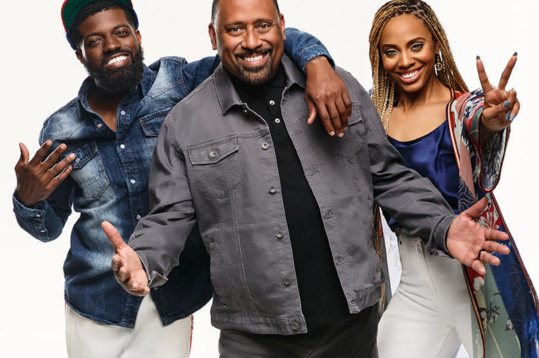 JR, Frank Ski and Jade Novah of V-103's The Morning Culture JR, Frank Ski and Jade Novah of V-103's The Morning Culture