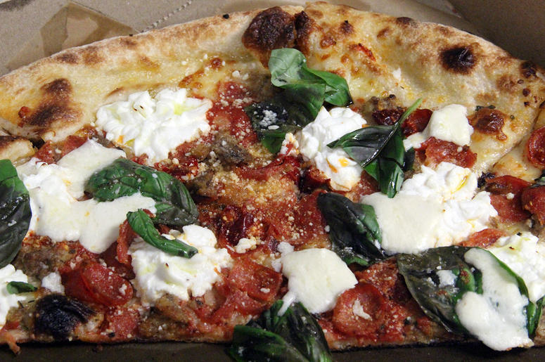 The Vodka Margherita pizza from Nina & Rafi The Vodka Margherita pizza from Nina & Rafi