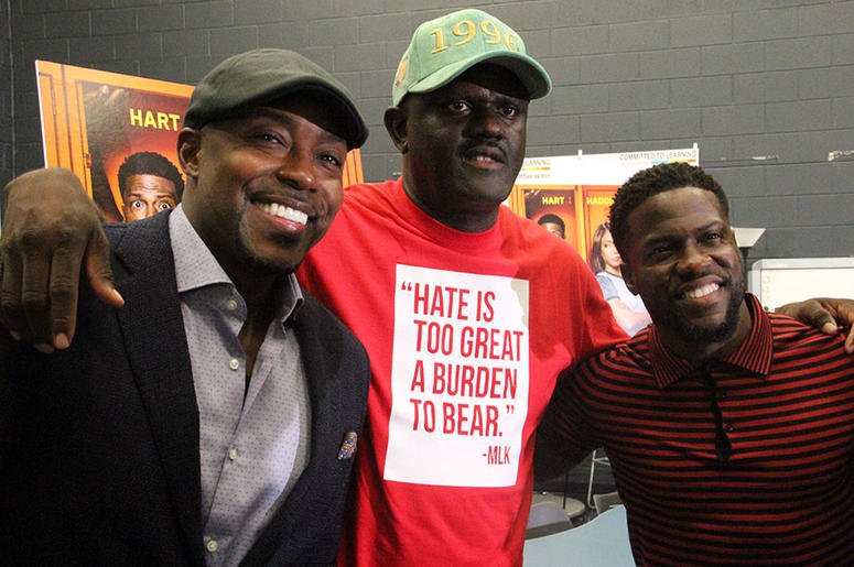 Night School director Will Packer, Greg Street and Kevin Hart Night School director Will Packer, Greg Street and Kevin Hart