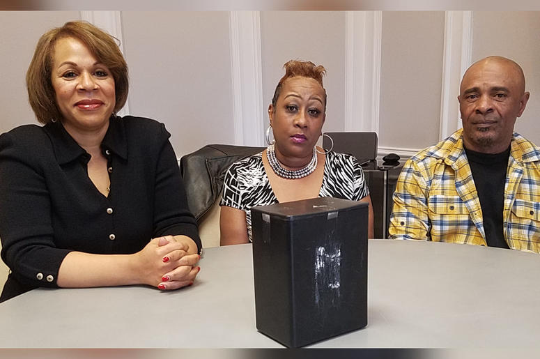 The family claims breach of contract and negligence in its lawsuit against several defendants after being given the wrong remains. Attorney C.K. Hoffler (l) represents Regina and Michael Wynn in their lawsuit filed in Clayton County State Court