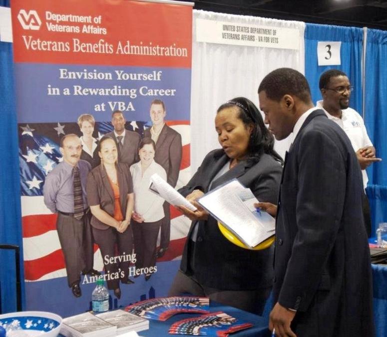 Participants during a previous jobs fair hosted by Congressman David Scott. Participants during a previous jobs fair hosted by Congressman David Scott.