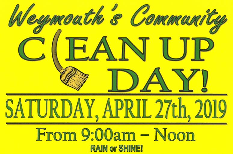 Weymouth Community Clean-Up Day Weymouth Community Clean-Up Day