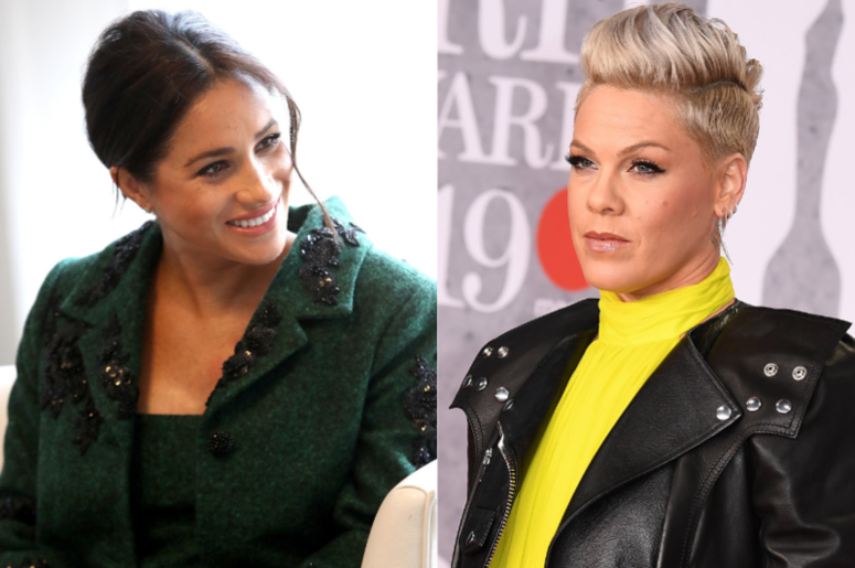 meghan markle pink